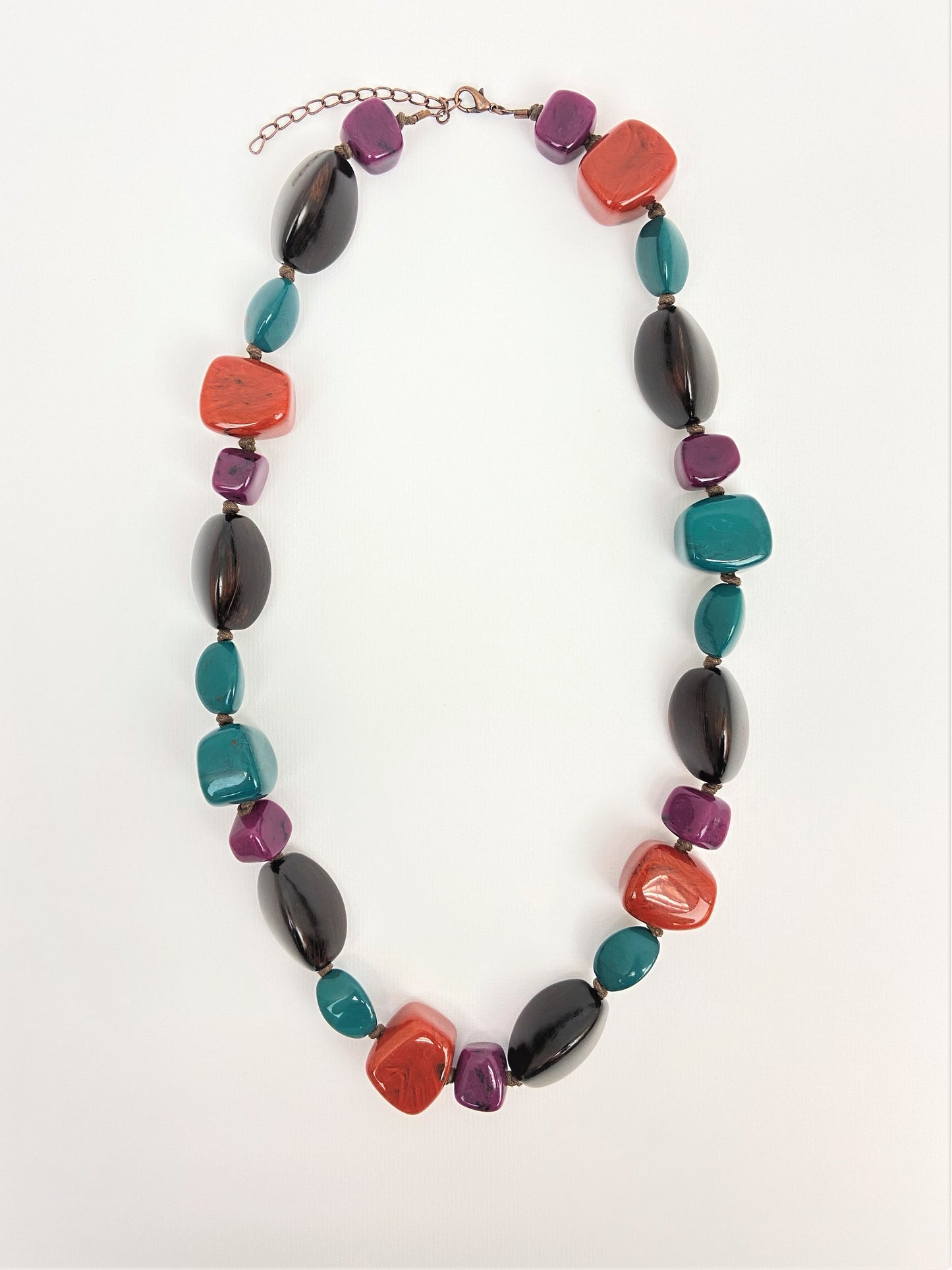 Autumn Soul Mixed Bead Necklace