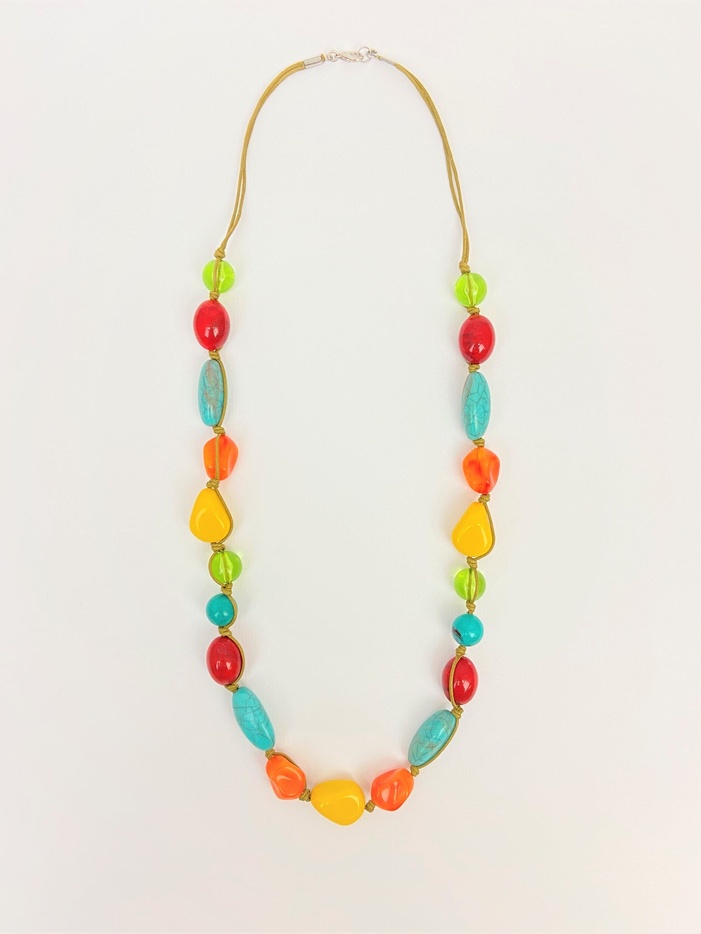 Frutti Picnic Mixed Bead Necklace by Stage Jewellery with multicolour beads