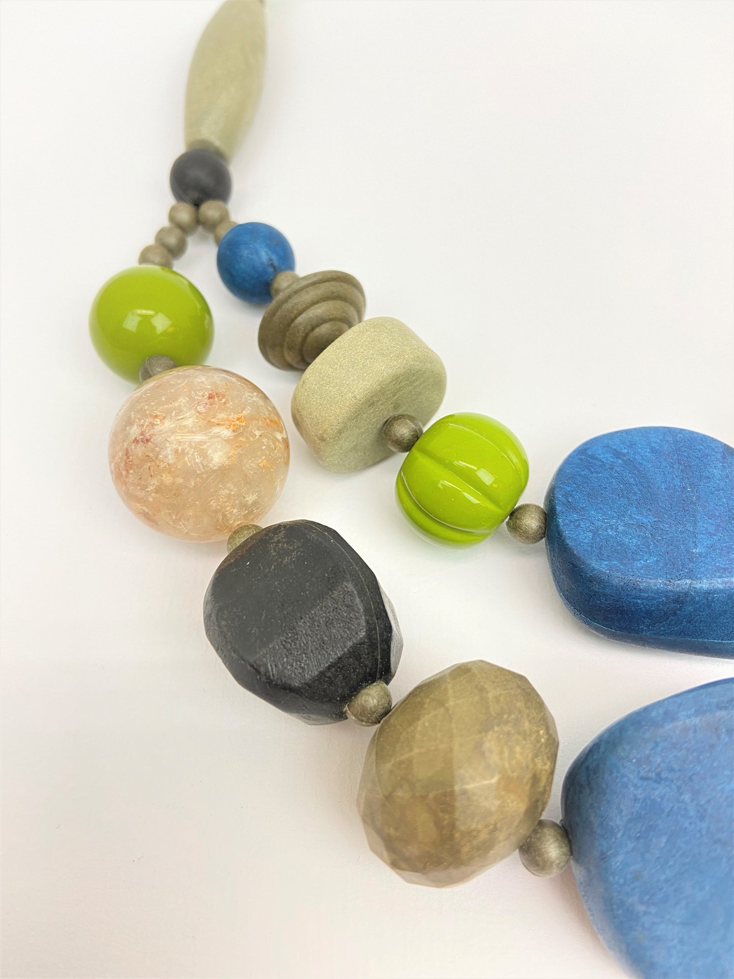 Ervine Marvel Duet Bead Necklace