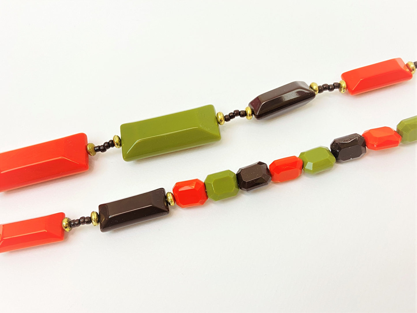 Autumn Tale Mixed Bead Necklace
