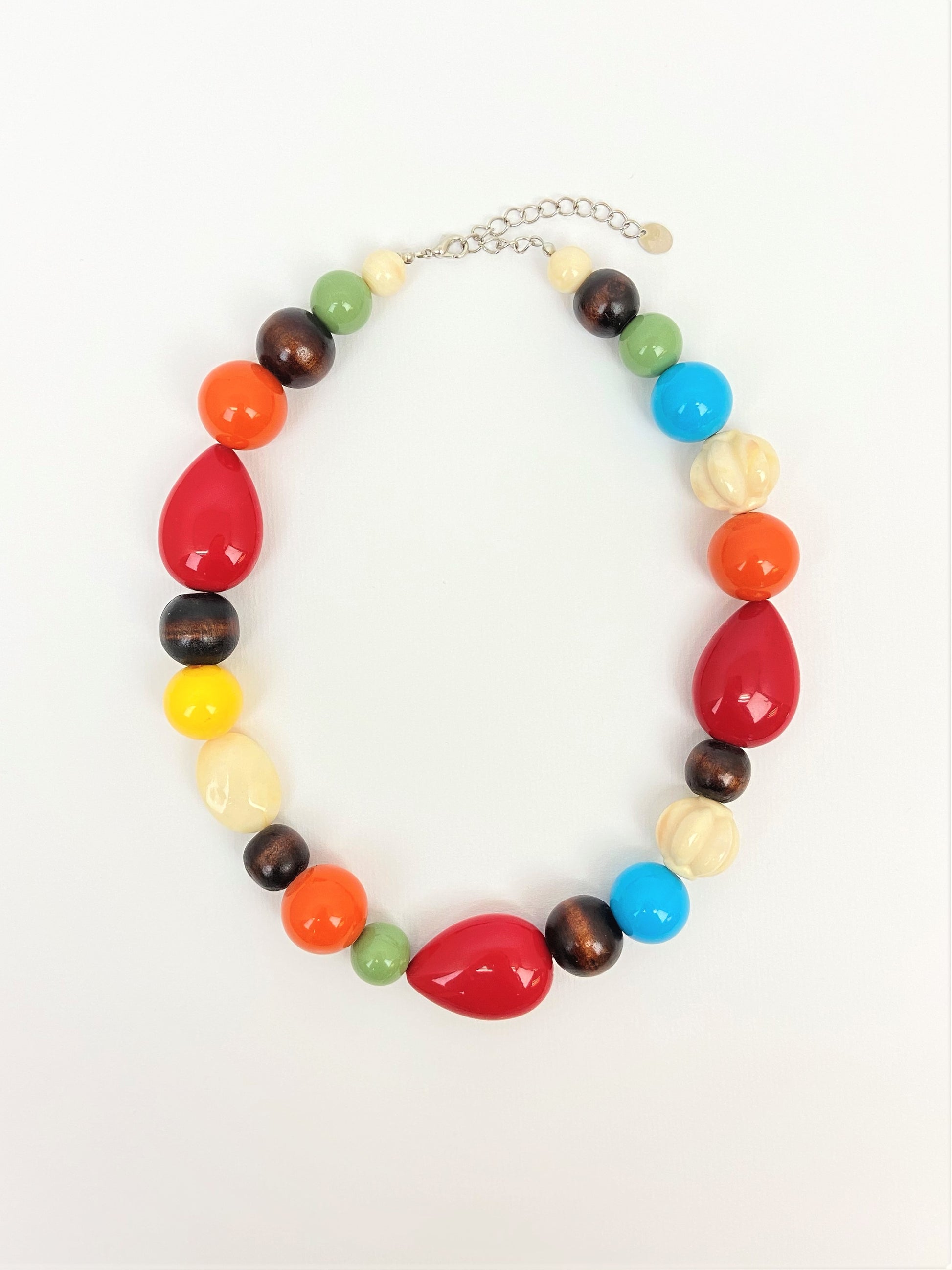 Cake Toppers Mixed Bead Necklace by Stage Jewellery with multicolour party beads