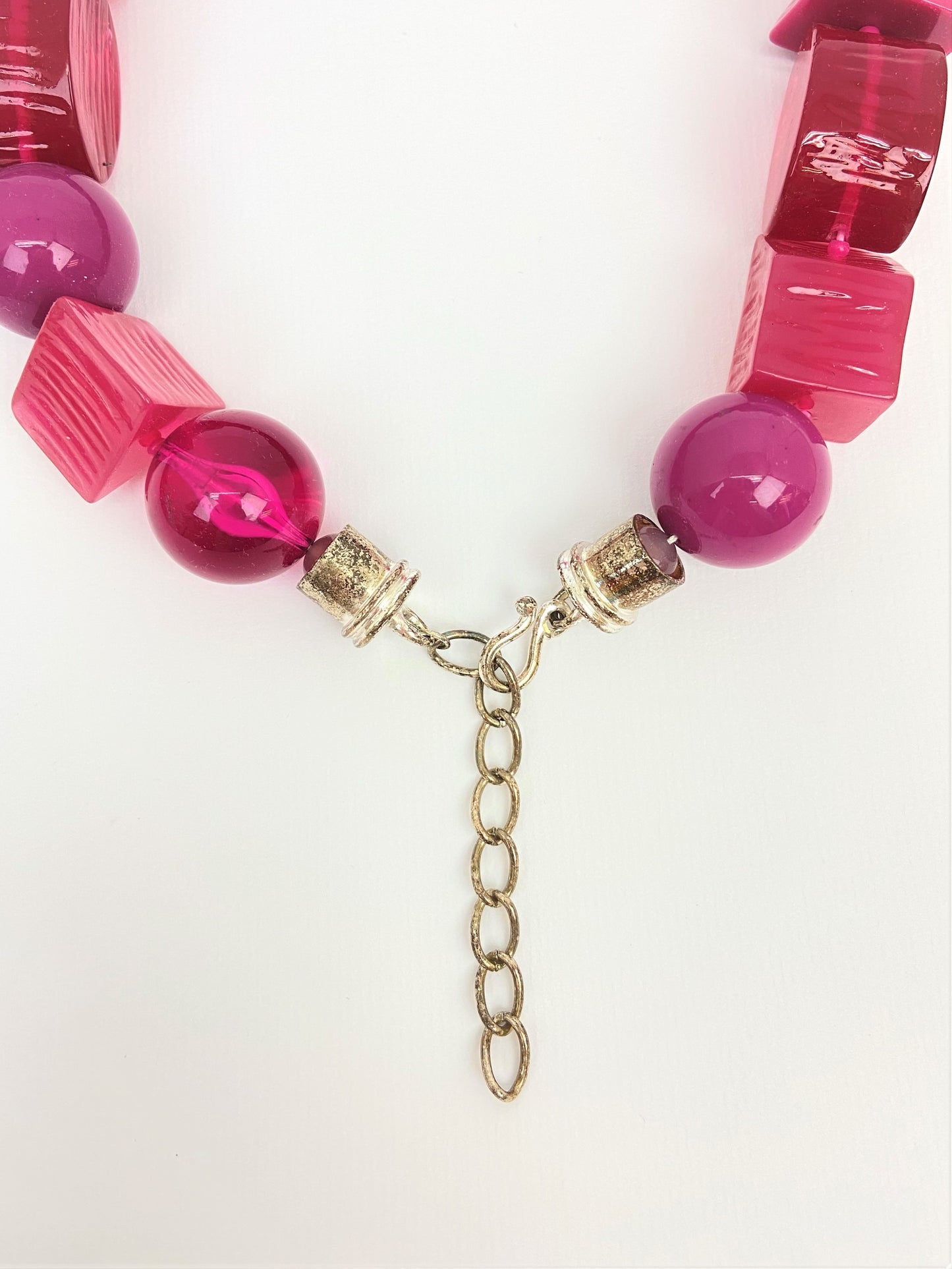 Berry Vodka Mixed Bead Necklace