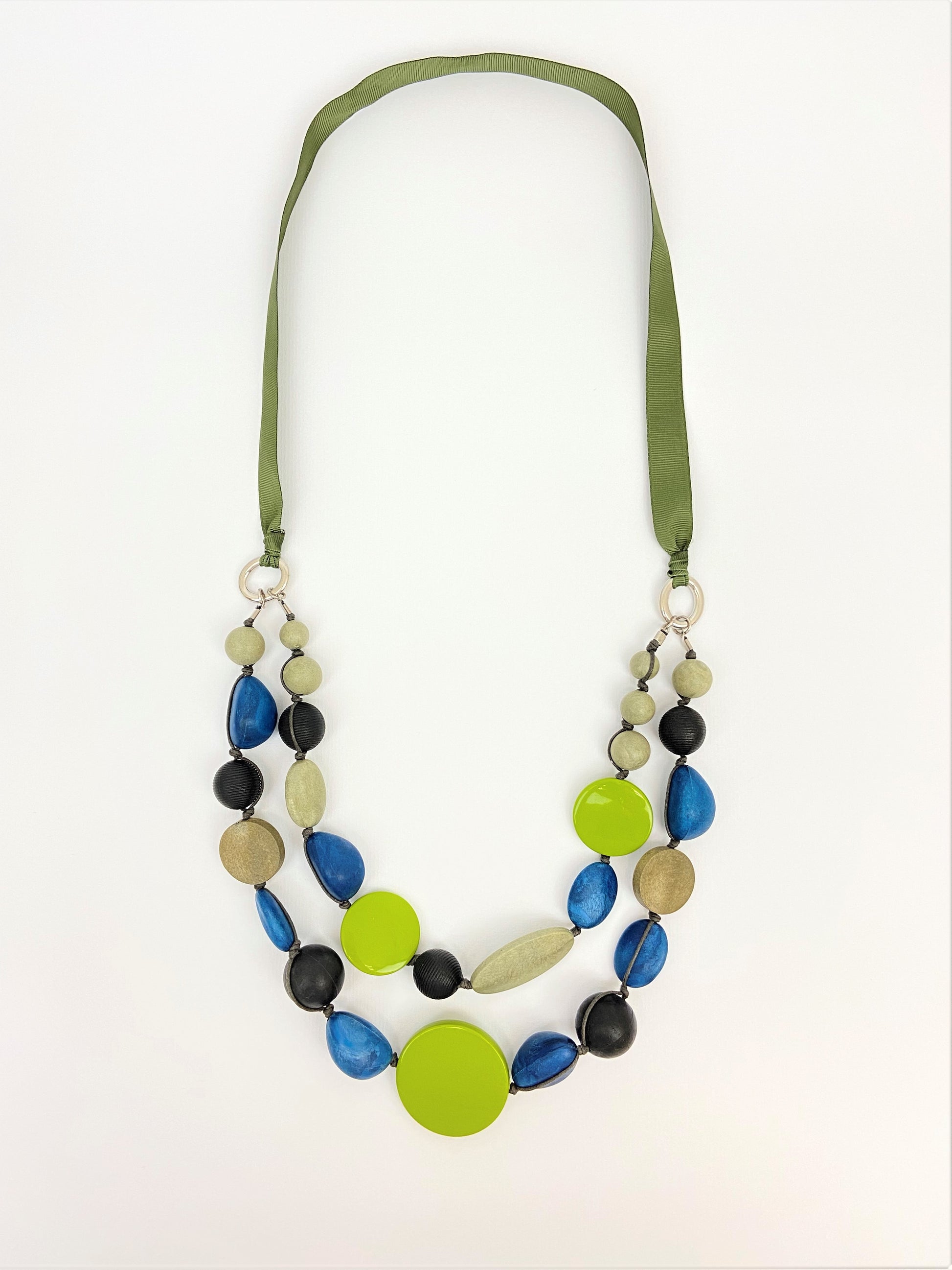 Ervine Marvel Mixed Bead Necklace by Stage Jewellery