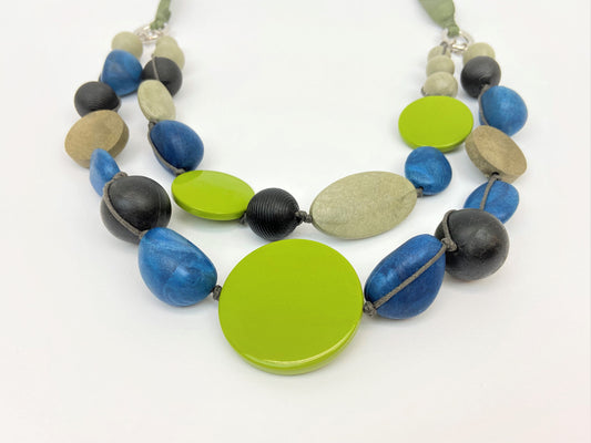 Ervine Marvel Mixed Bead Necklace by Stage Jewellery