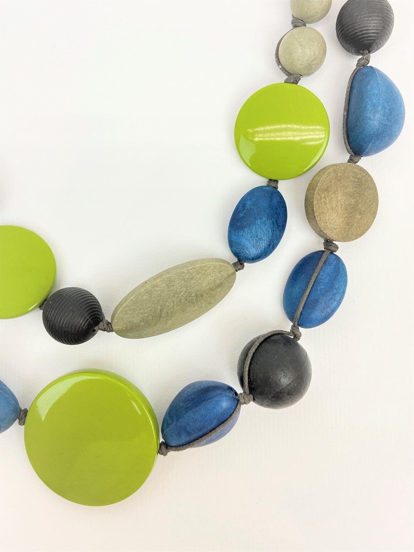 Ervine Marvel Mixed Bead Necklace