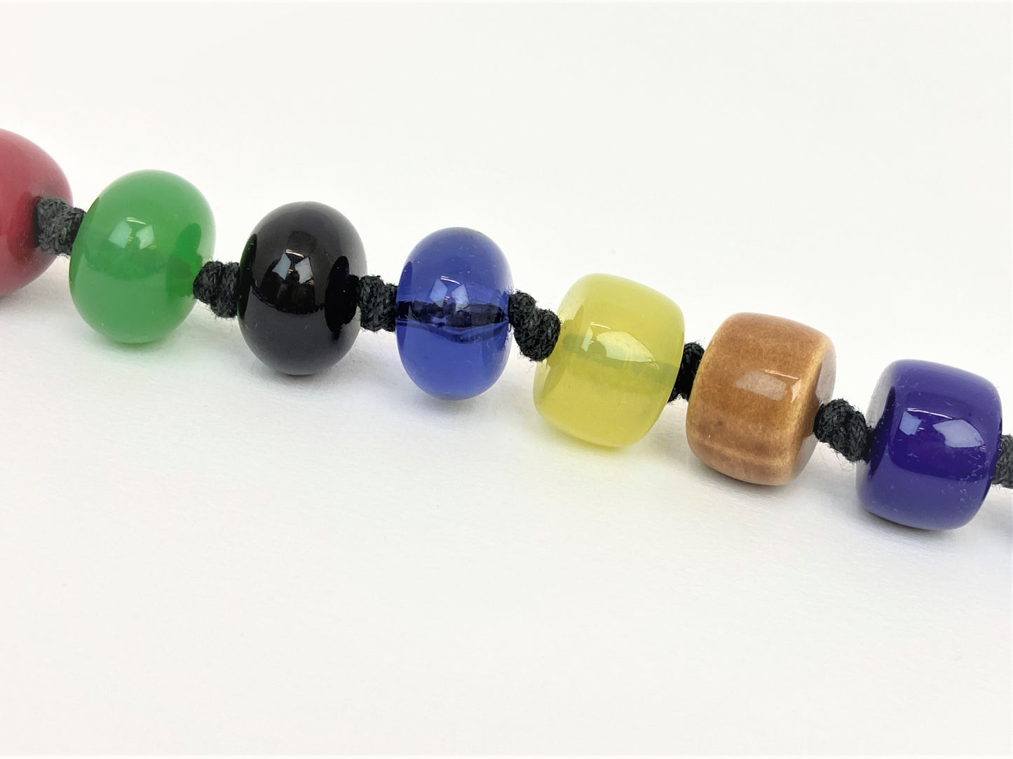 Dancing Loriini Mixed Bead Necklace