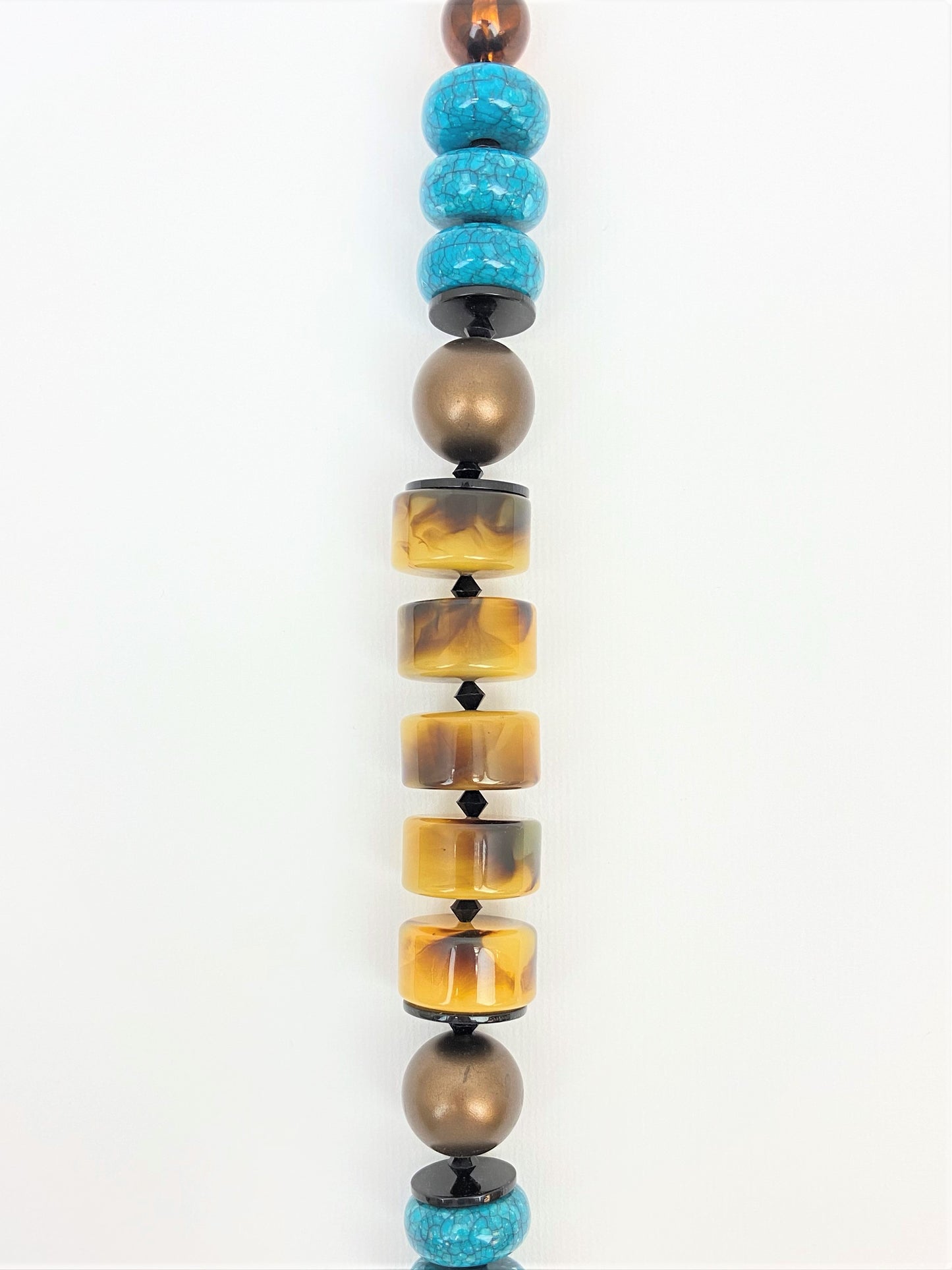 Mediterranean Archway Mixed Bead Necklace