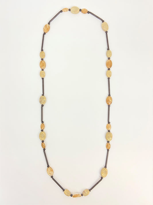 Baluka Mixed Bead Necklace by Stage Jewellery with neutral tones