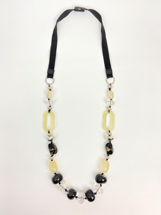 Leni Cassia Mixed Bead Necklace by Stage Jewellery 