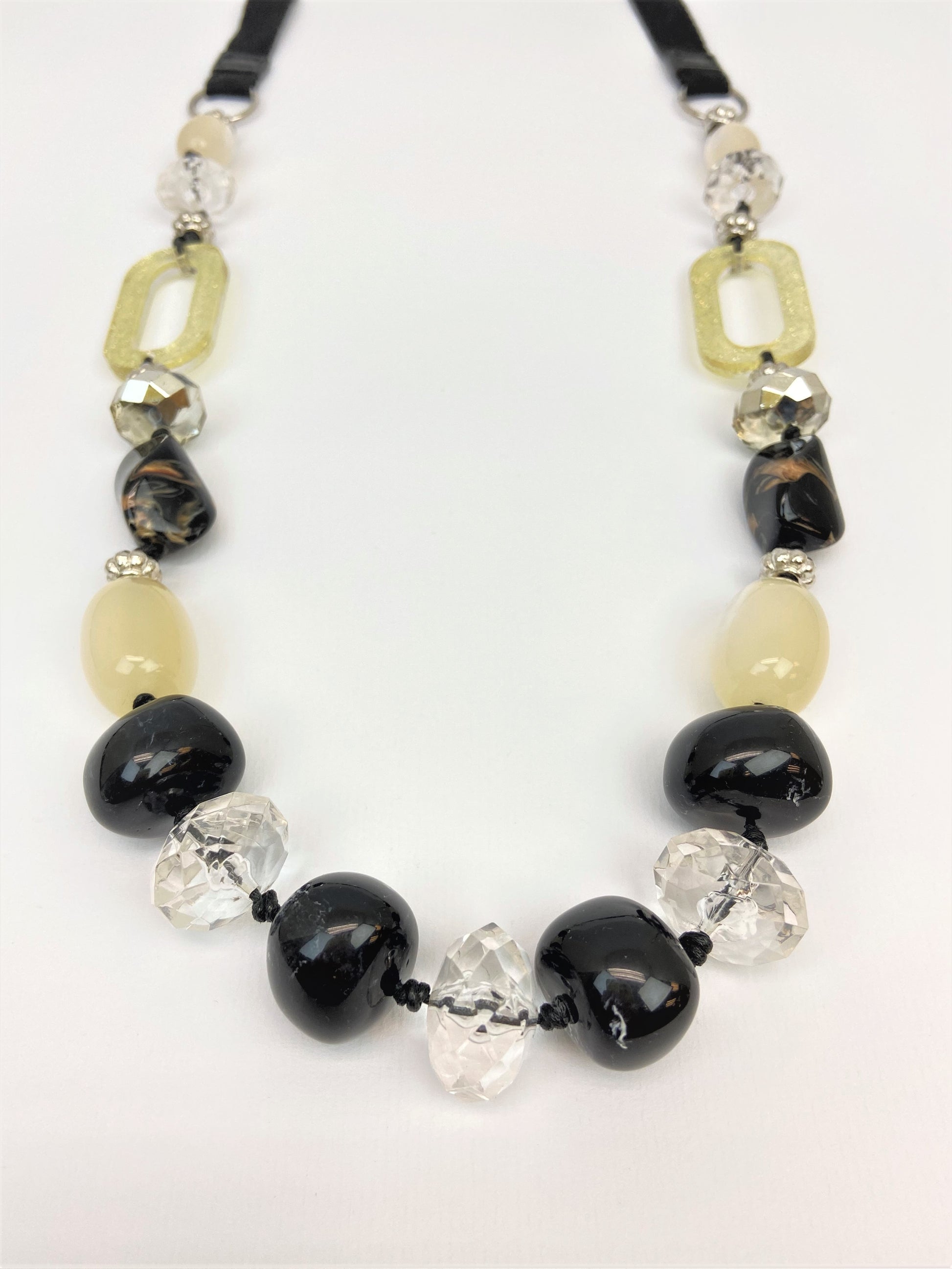 Leni Cassia Mixed Bead Necklace by Stage Jewellery 