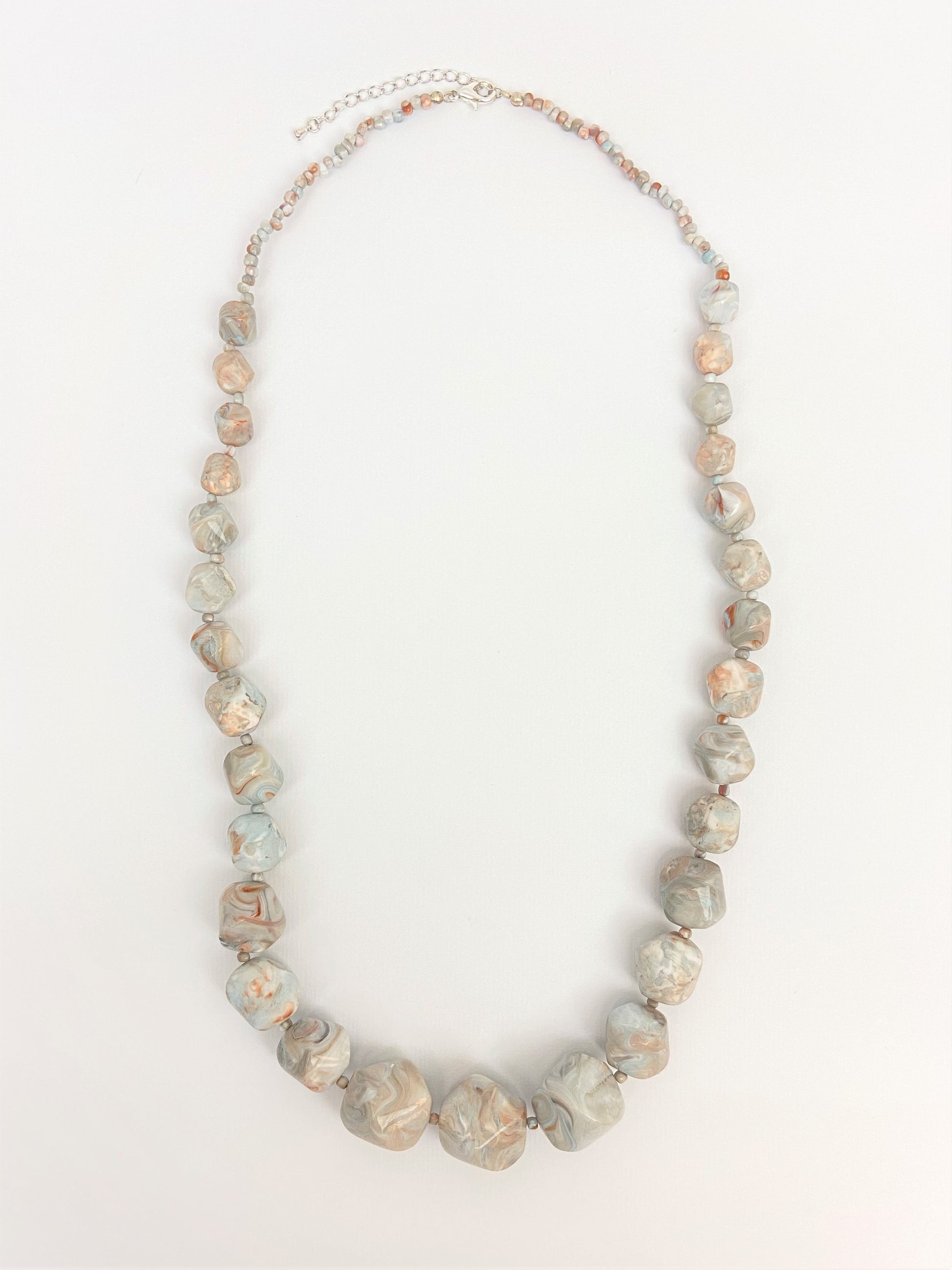 Zephyr Cassiel Mixed Bead Necklace by Stage Jewellery 