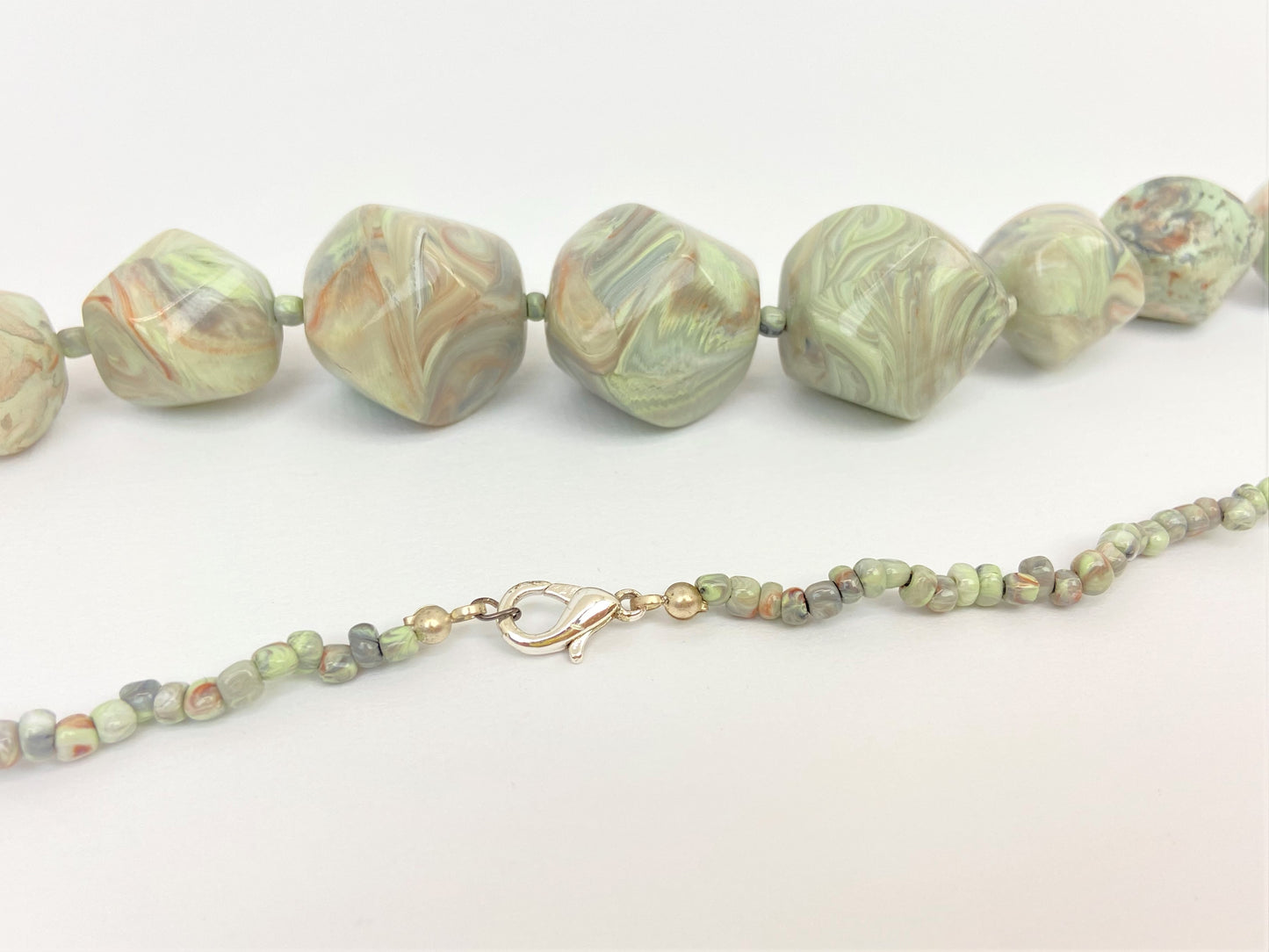 Zephyr Cloris Mixed Bead Necklace