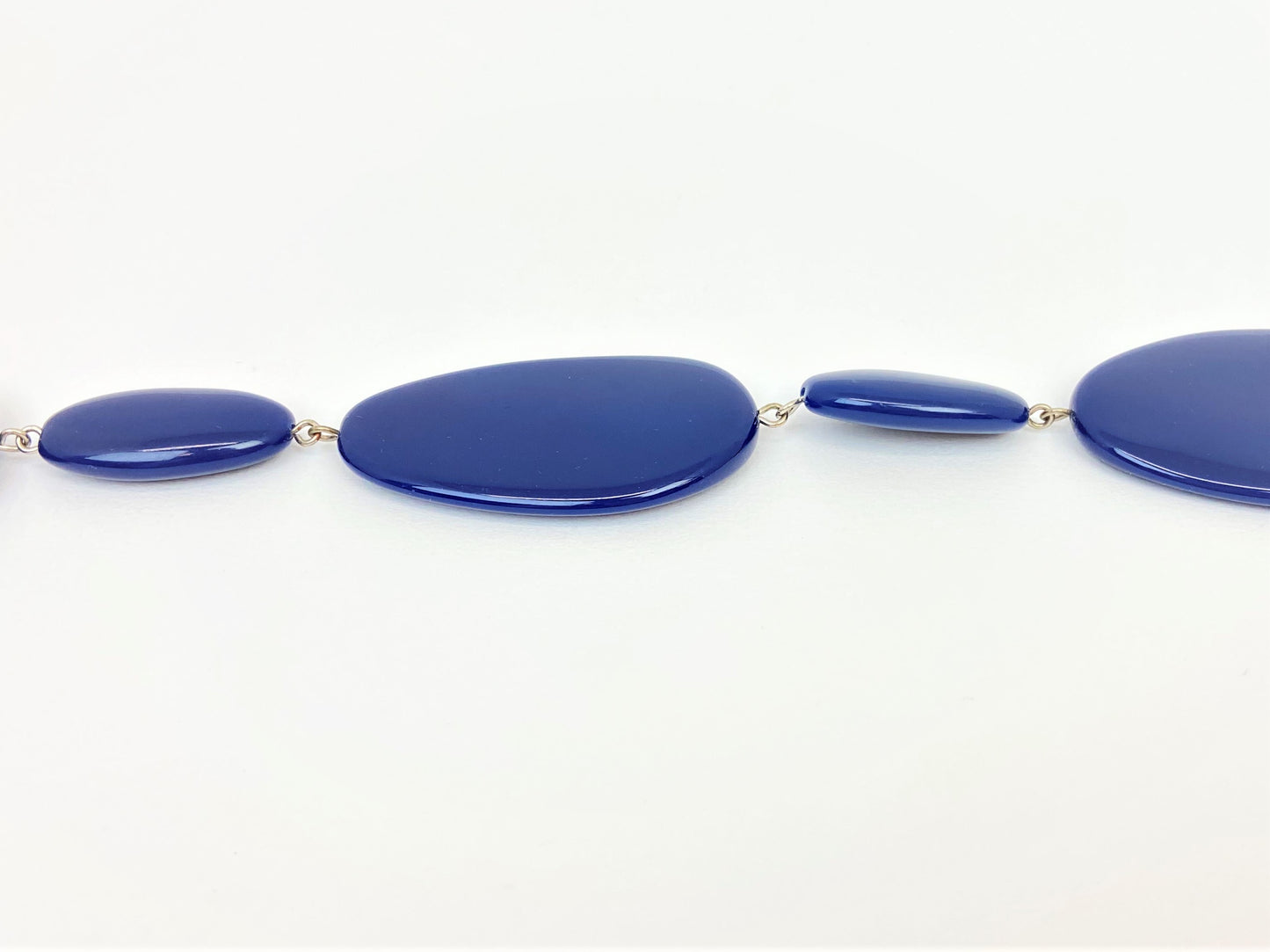 Minerva Mazarine Mixed Bead Necklace