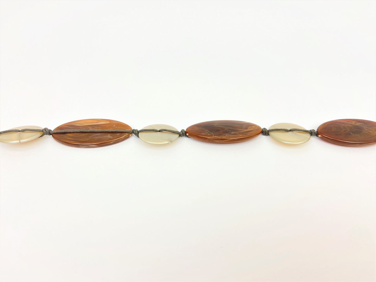 Leda Haze Mixed Bead Necklace
