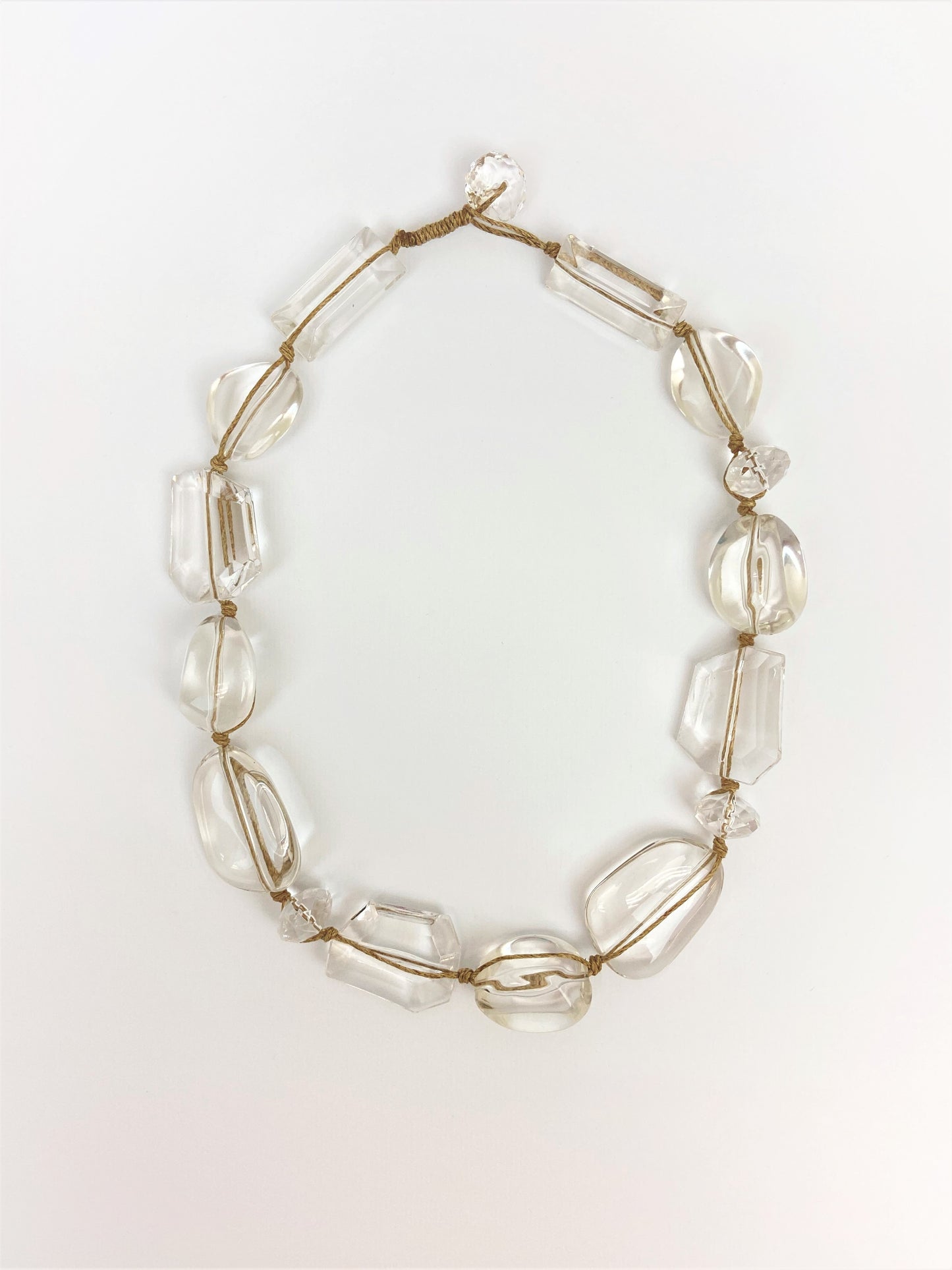 Faye Calypso Mixed Bead Necklace by Stage Jewellery with transparent beads