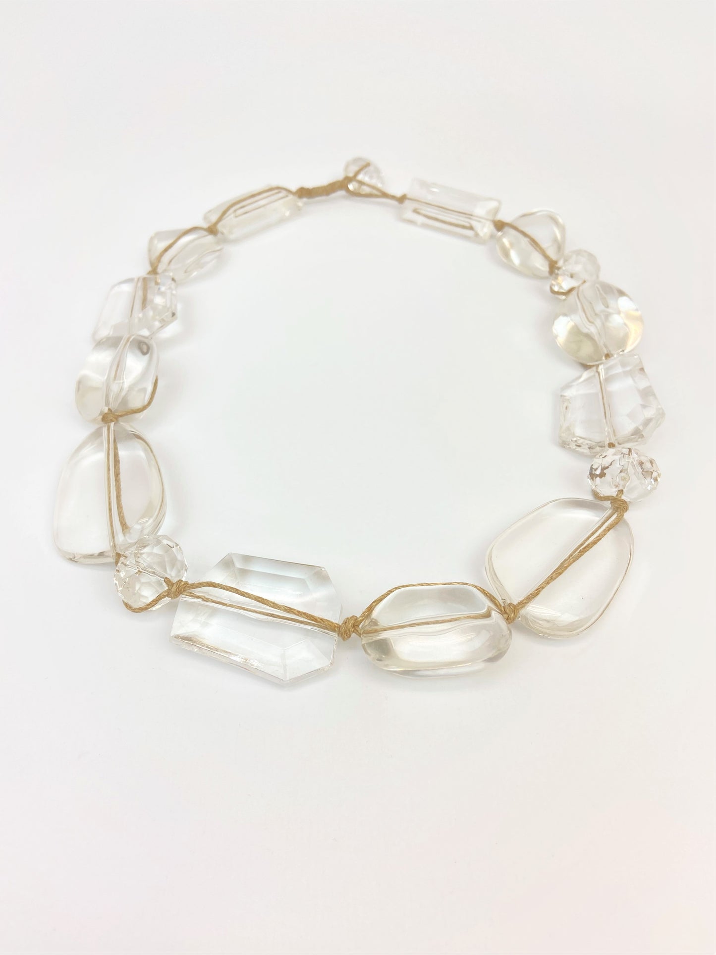 Faye Calypso Mixed Bead Necklace by Stage Jewellery with transparent beads