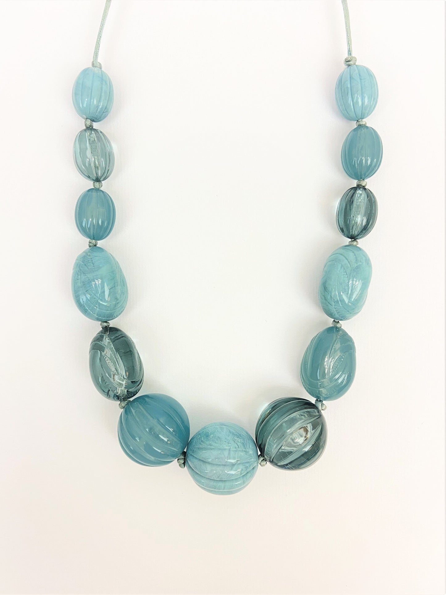 Gumusservi Sular Mixed Bead Necklace